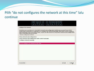 Install kali linux | PPTX