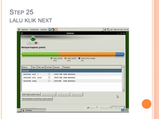 STEP 25
LALU KLIK NEXT
 