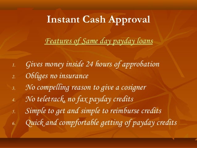 the best way to complete pay day advance personal loans