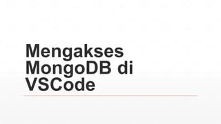 Install mongodb di docker | PDF