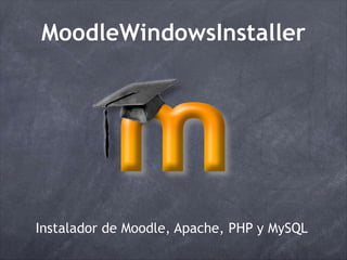 MoodleWindowsInstaller

Instalador de Moodle, Apache, PHP y MySQL

 