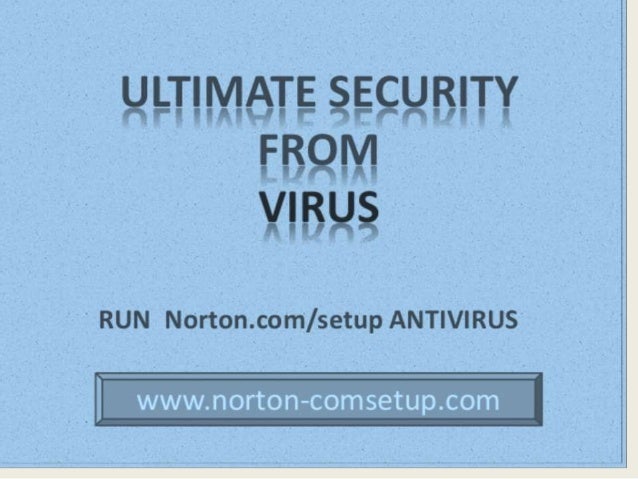 Norton antivirus how to install