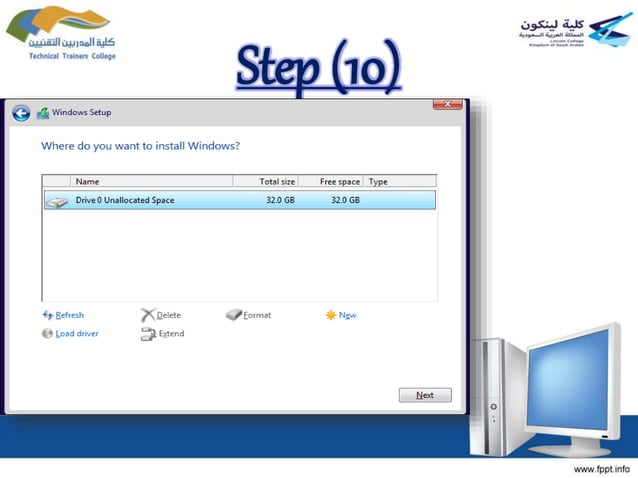 Install operating system | PPT