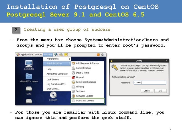 centos install postgres centos install postgres