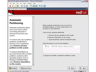 Step by Step Guide to Install Red Hat Linux on vmware