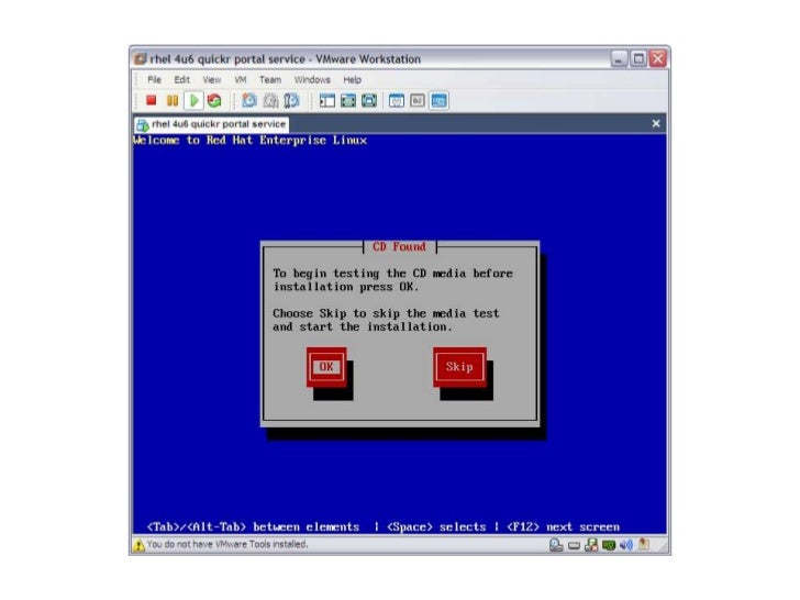 Step by Step Guide to Install Red Hat Linux on vmware