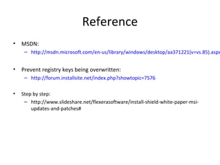 Install shield | PPT