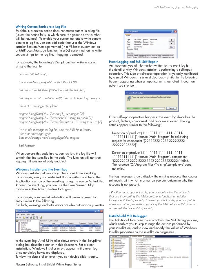 How to write log file in vbscript