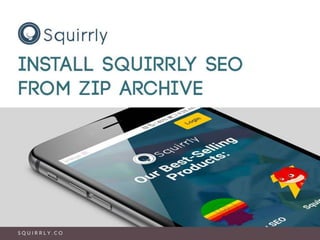 Install squirrly seo from zip file