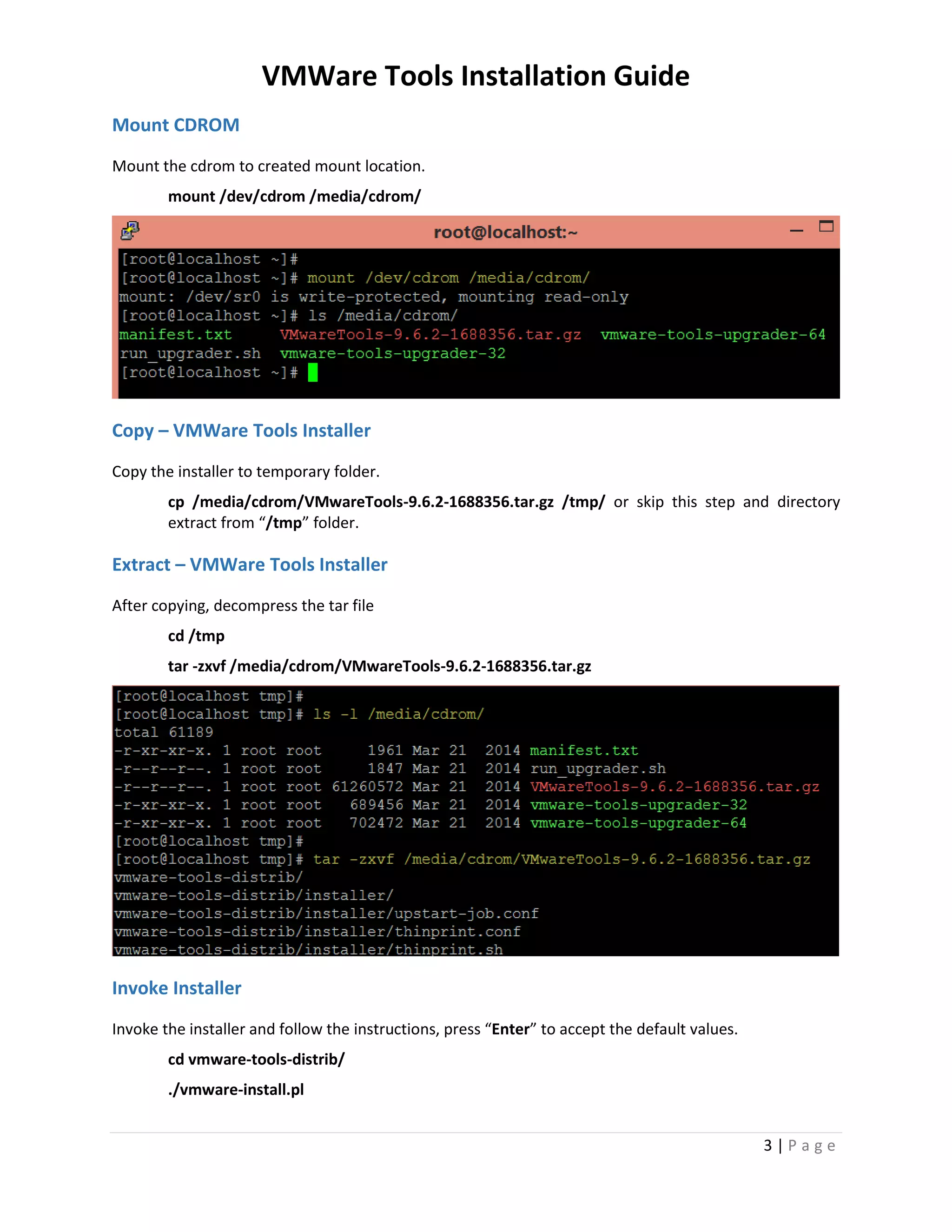 VMWare Tools Installation and Troubleshooting Guide | PDF