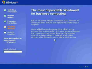 Windows XP Installation