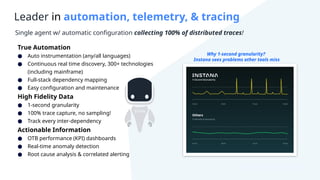Instana Customer Presentation for apm monitoring | PPTX