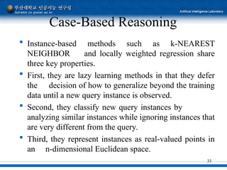 Instance based learning - Machine Learning | PPT