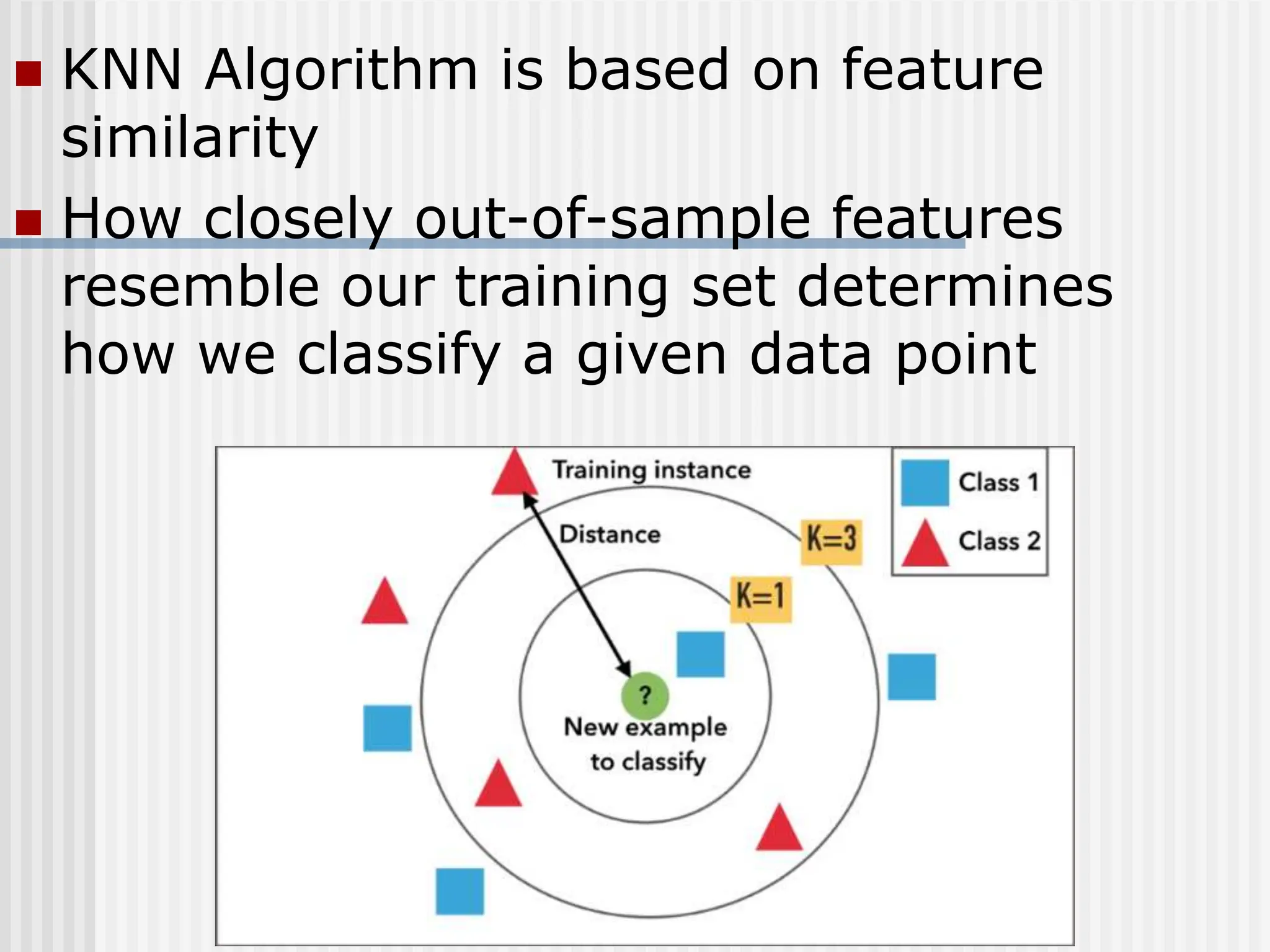 instance bases k nearest neighbor algorithm.ppt