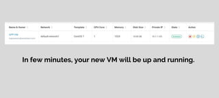 StackBill Cloud Management Portal - Instance Creation on StackBill | PDF