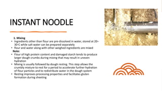 Instant noodle overview | PPTX
