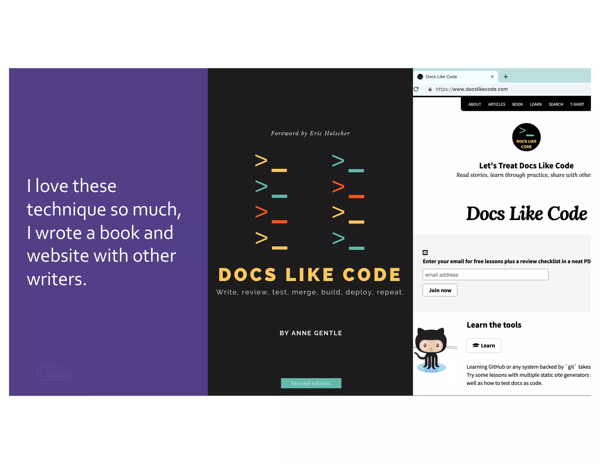 I love these
technique so much,
I wrote a book and
website with other
writers.
 