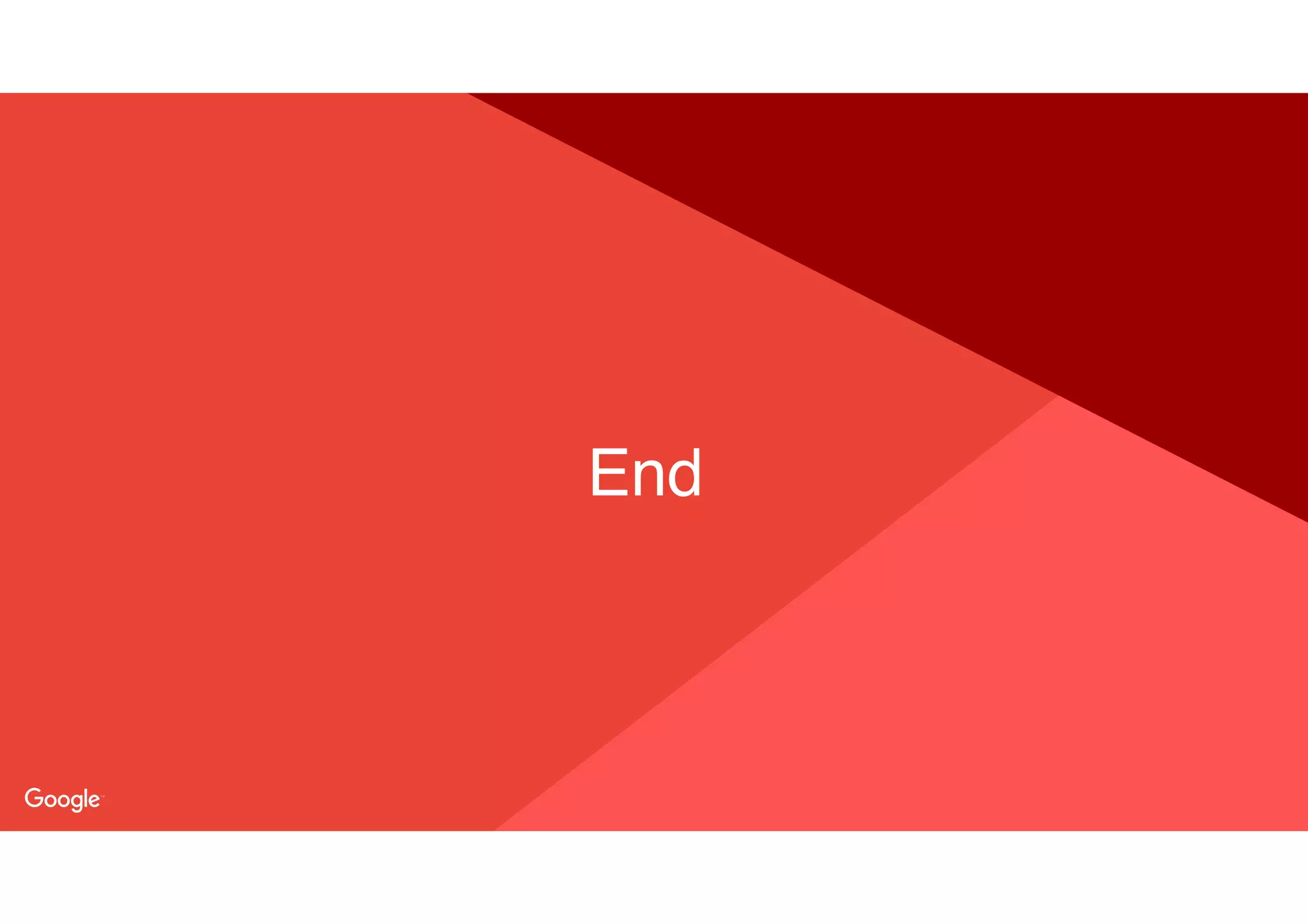 Proprietary + Confidential
End
 