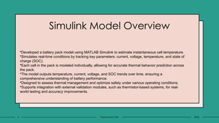 Instantaneous Cell Temperature Estimation Using MATLAB Simulink.pptx