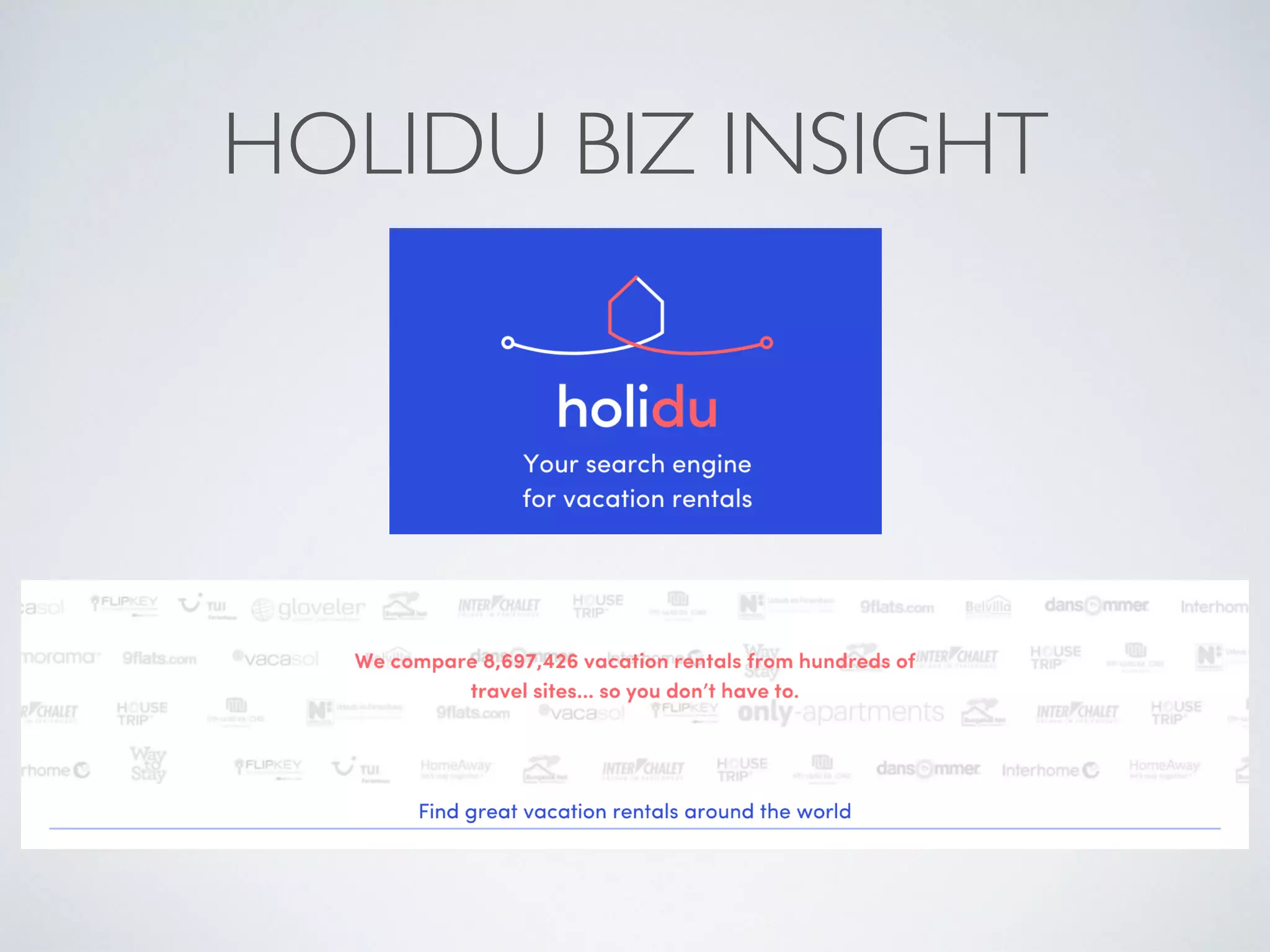 HOLIDU BIZ INSIGHT
 