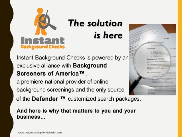 presentation checks