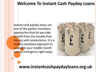 Welcome To Instant Cash Payday Loans

Instant cash payday loans are
one of the perfect monetary
approaches that let you take
benefit from the trouble-free
money with convenience. It is a
helpful monetary approach to
assemble your middle month
money emergency right away.

www.instantcashpaydayloans.org.uk

 