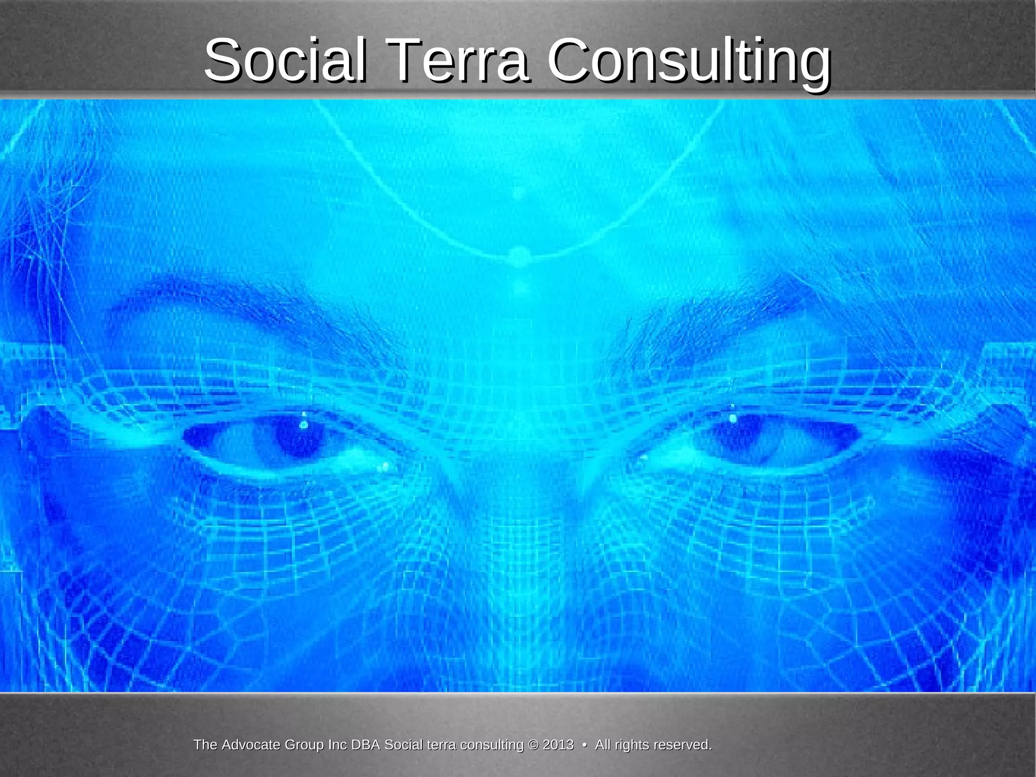 The  term  “Social  Media”  has  become  a  
misnomer.  As  a  result,  the  industry  has  
opted  to  use  “Social”  to  encompass  all  
it’s  meaning  and  nuance.
1
 