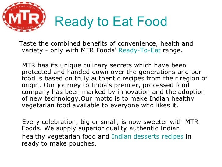 Instant food manufacturers in india, Indian Healthy Food, Ready to Eat Food