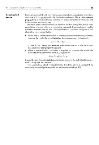 Instant notes analytical-chemistry | PDF