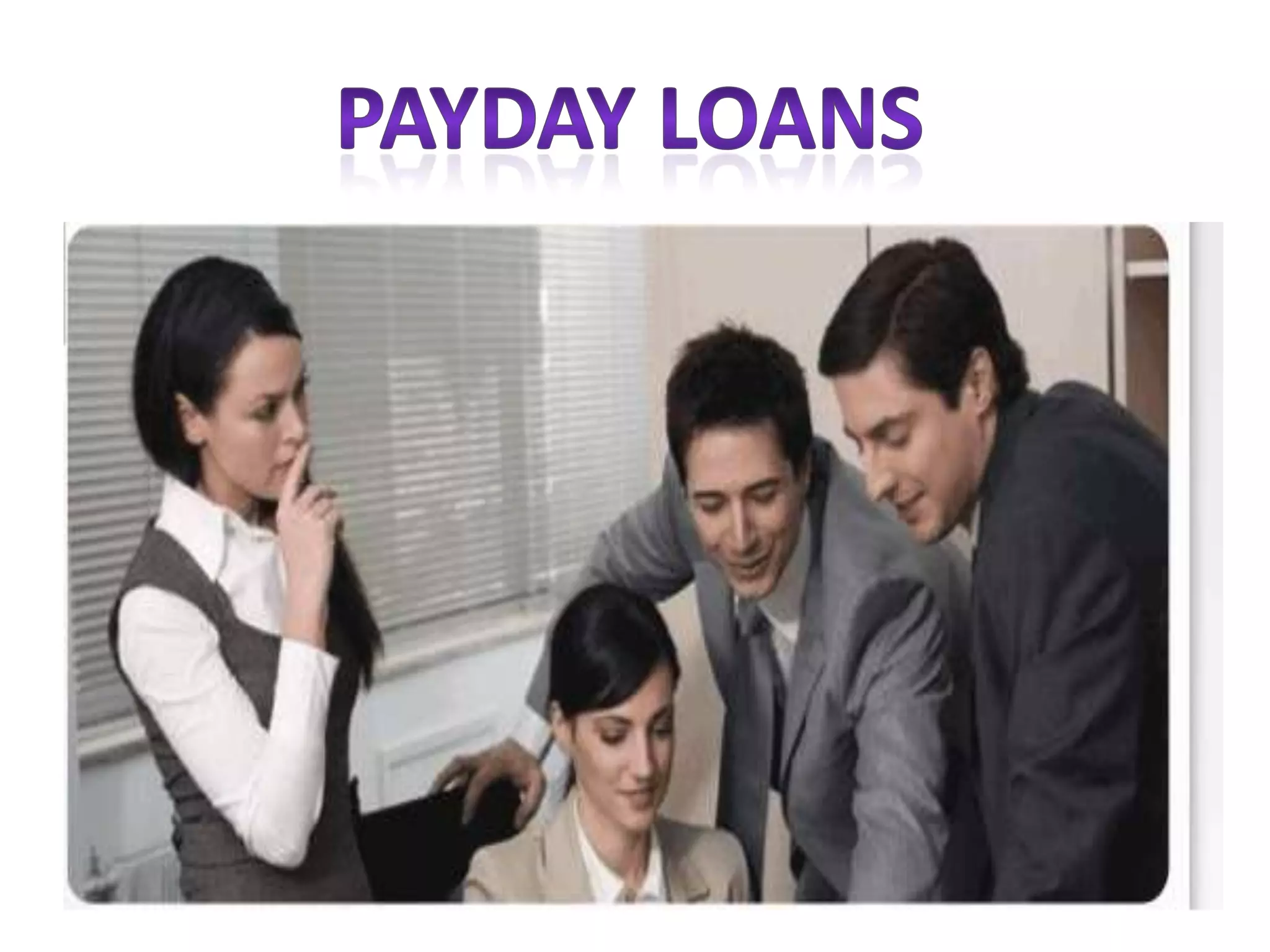 Payday Loans