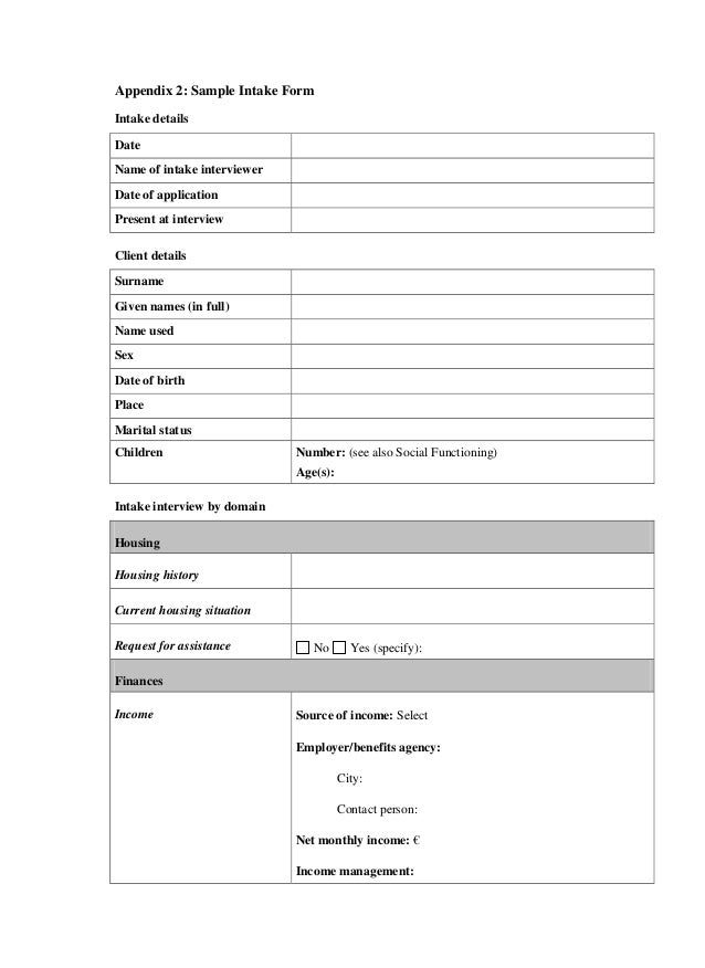 an introductory client intake interview an introductory client intake interview