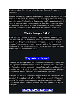 Instapro APK Download pdf Instapro APK Download pdf