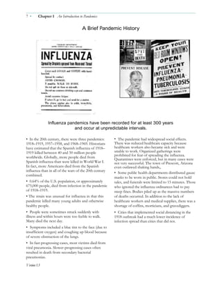 Pandemic Influenza Citizen's Guide