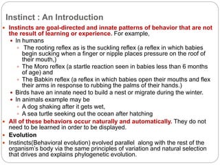 Biology Human Instincts Instinct 2 320 