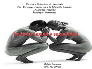 Republica Bolivariana de Venezuela
Min. Del poder Popular para la Educación Superior
Universidad Yacambu
Psicología/ Humanides
Rubén Camacho
HPS-151-01160
 