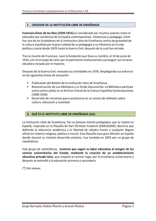 Institución libre de enseñanza