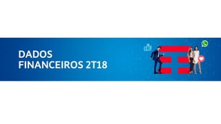 TIM Participações – Relação com Investidores
Apresentação Institucional
DADOS
FINANCEIROS 2T18
 
