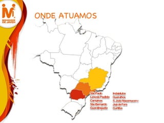 ONDE ATUAMOS 