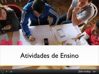Atividades de Ensino

9 : 20                          2011
 
