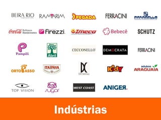 Indústria Calçadista
     Indústrias
 