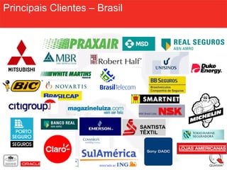 Principais Clientes – Brasil
 