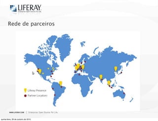 Rede de parceiros
quinta-feira, 28 de outubro de 2010
 