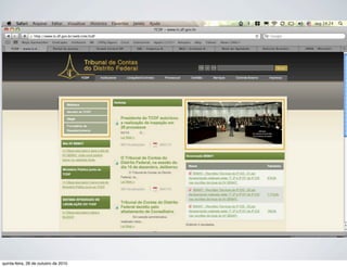 quinta-feira, 28 de outubro de 2010
 