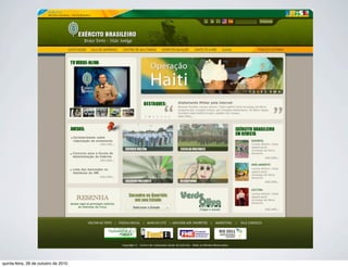 quinta-feira, 28 de outubro de 2010
 