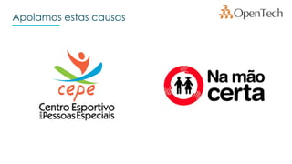 Apoiamos estas causas
 