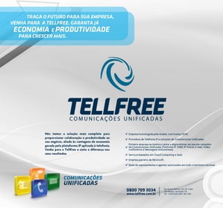 Apresentação - Institucional + Produtos Tellfree