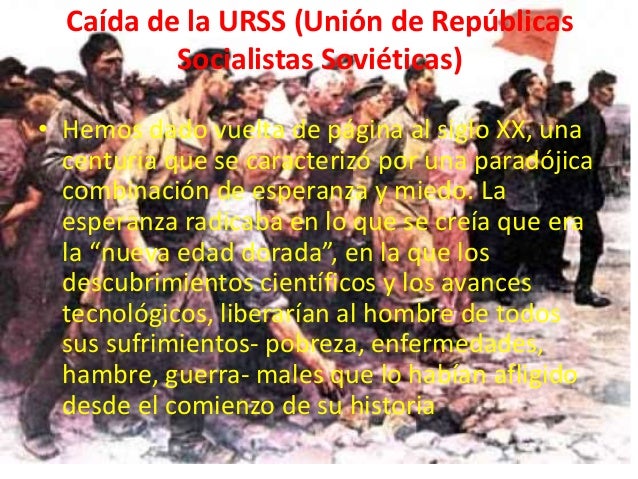 LA CAIDA DEL SOCIALISMO EN RUSIA