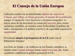 instituciones de la Union europea eu.ppt