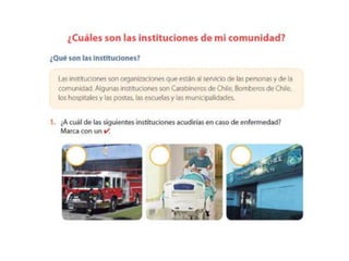 Instituciones de mi comunidad