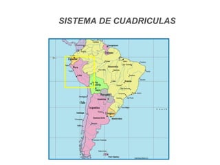 SISTEMA DE CUADRICULAS
 